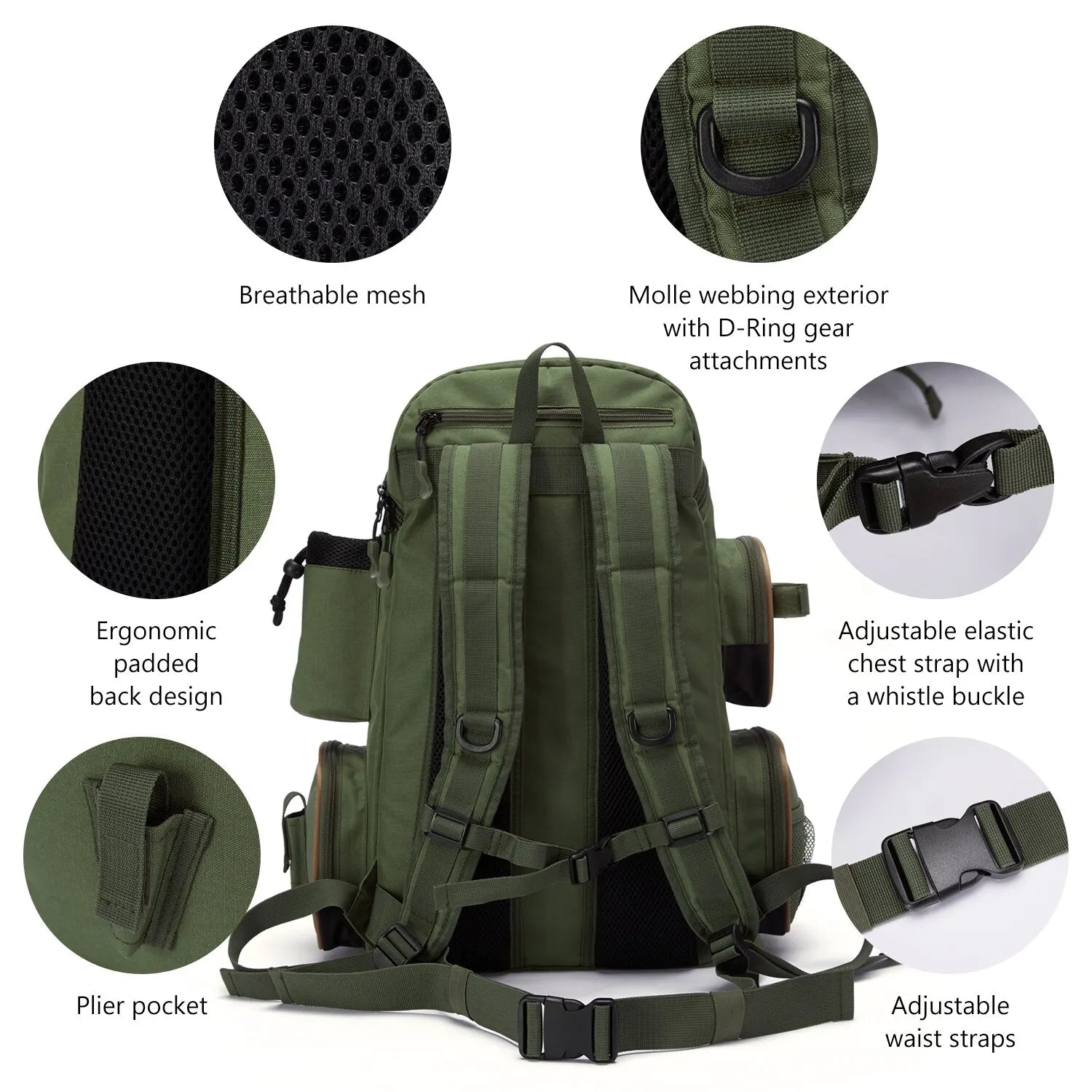 Tactical Fishing Backpack